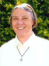Sr. Angelica Kliem spielt auch sehr gut Orgel